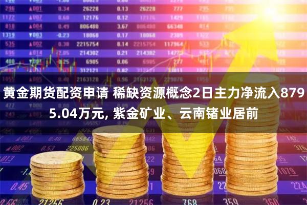 黄金期货配资申请 稀缺资源概念2日主力净流入8795.04万元, 紫金矿业、云南锗业居前