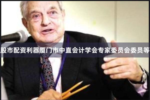 股市配资利器厦门市中直会计学会专家委员会委员等